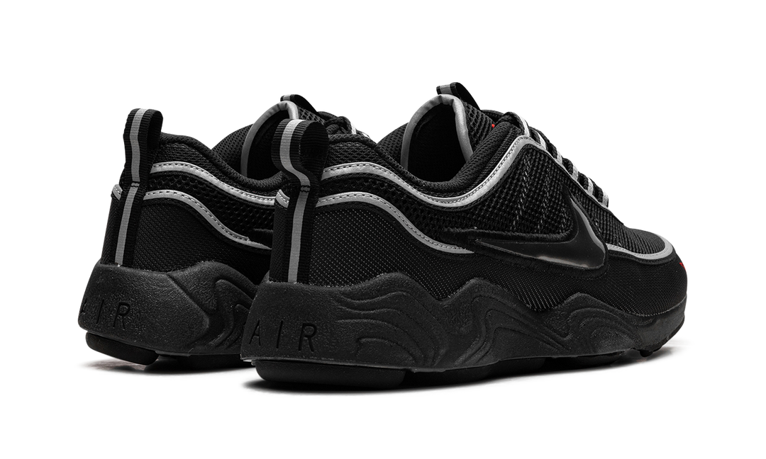 NIKE AIR ZOOM SPIRIDON BLACK METALLIC SILVER
