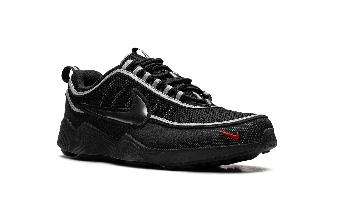 NIKE AIR ZOOM SPIRIDON BLACK METALLIC SILVER