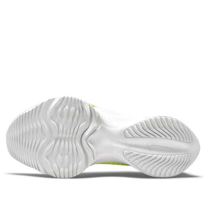 NIKE AIR ZOOM TEMPO NEXT% FLYKNIT VOLT LIGHT BLUE WOMENS