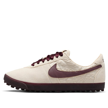 NIKE ASTRO GRABBER LEATHER SE LIGHT CREAM BURGUNDY CRUSH WOMENS — Stock
