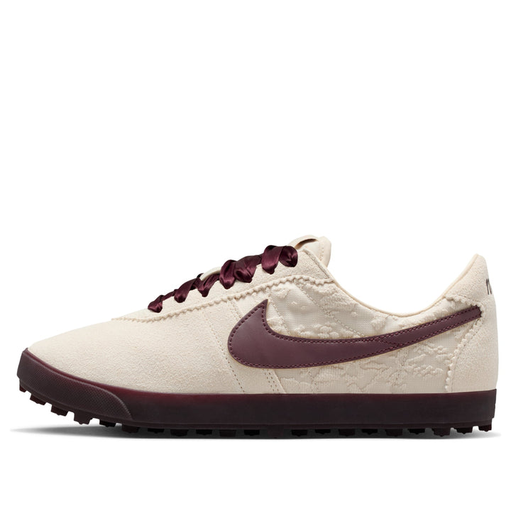 NIKE ASTRO GRABBER LEATHER SE LIGHT CREAM BURGUNDY CRUSH WOMENS
