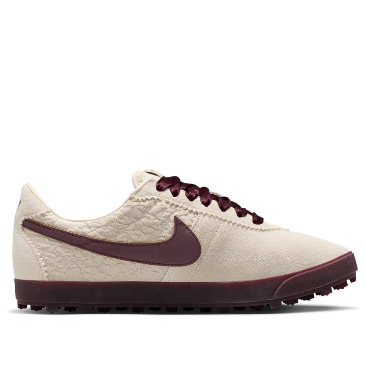 NIKE ASTRO GRABBER LEATHER SE LIGHT CREAM BURGUNDY CRUSH WOMENS