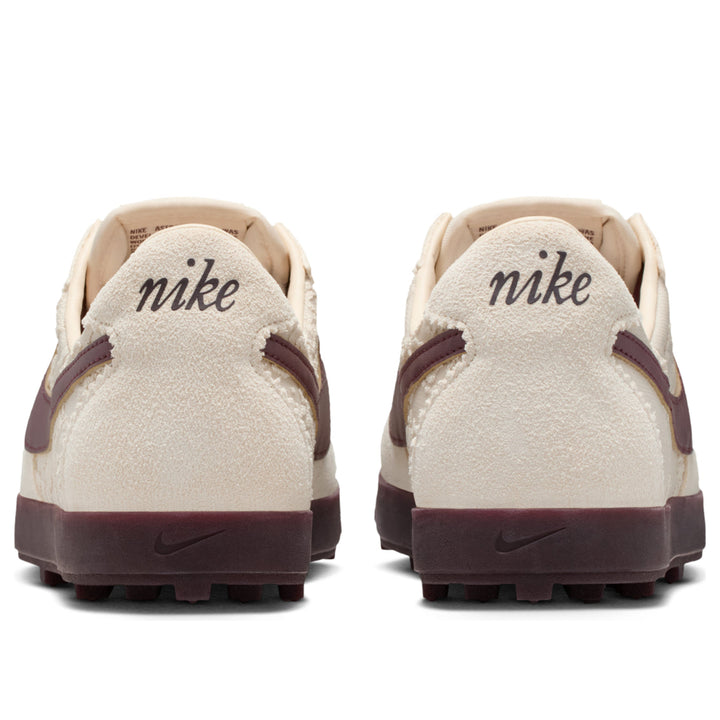 NIKE ASTRO GRABBER LEATHER SE LIGHT CREAM BURGUNDY CRUSH WOMENS