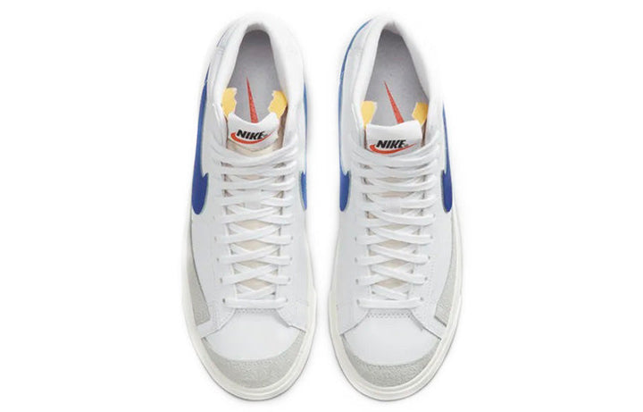 NIKE BLAZER 77 MID WHITE RACER BLUE WOMENS