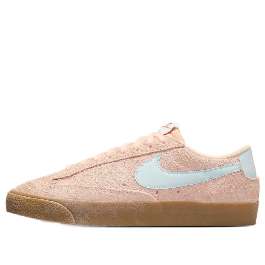 NIKE BLAZER LOW 77 VINTAGE CRIMSON TINT GLACIER BLUE (WOMEN&