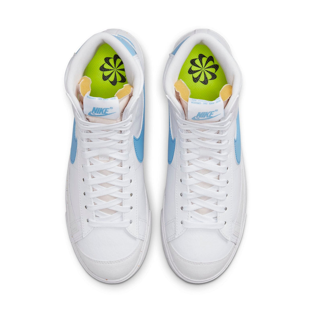 NIKE BLAZER MID 77 NEXT NATURE UNIVERSITY BLUE WOMENS