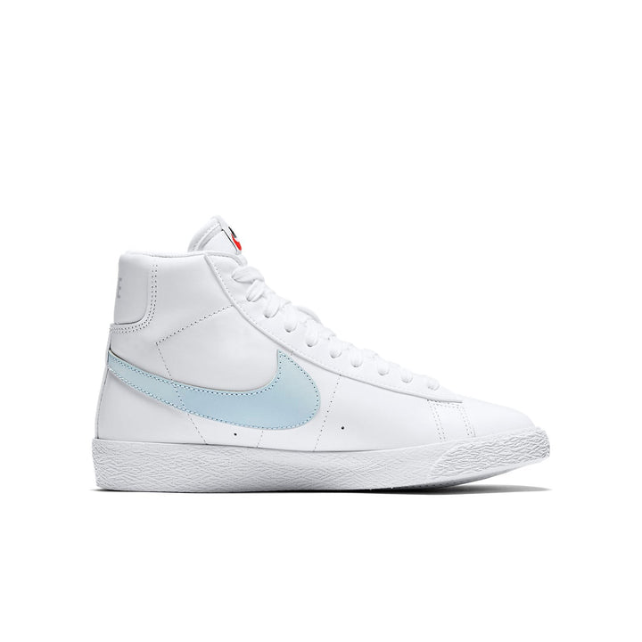 NIKE BLAZER MID WHITE CELESTINE BLUE GS