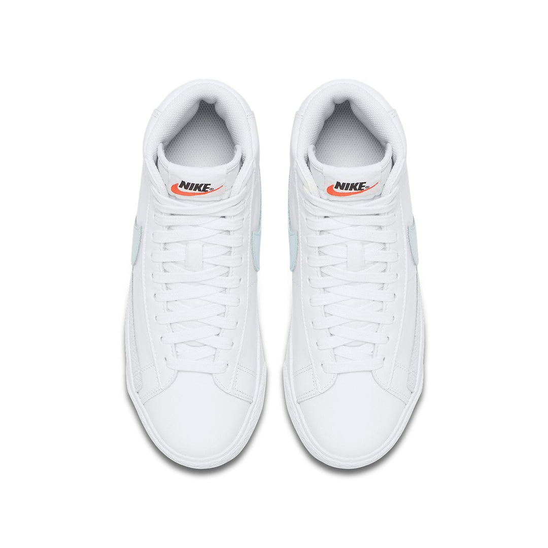 NIKE BLAZER MID WHITE CELESTINE BLUE GS