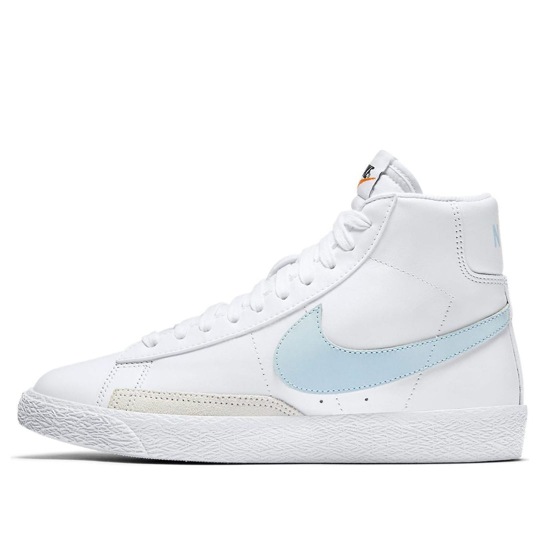 NIKE BLAZER MID WHITE CELESTINE BLUE GS