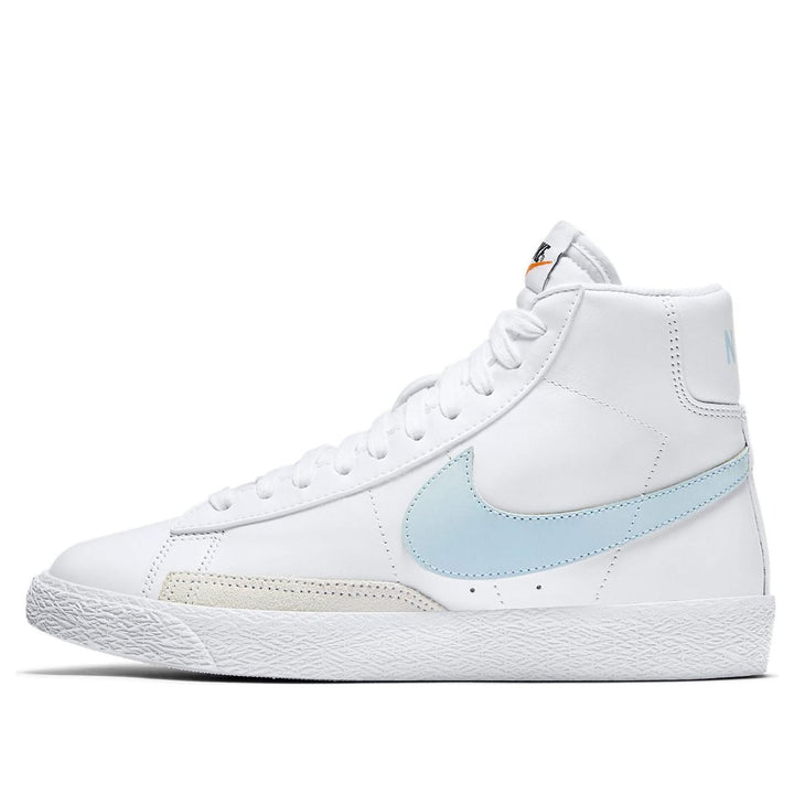 NIKE BLAZER MID WHITE CELESTINE BLUE GS