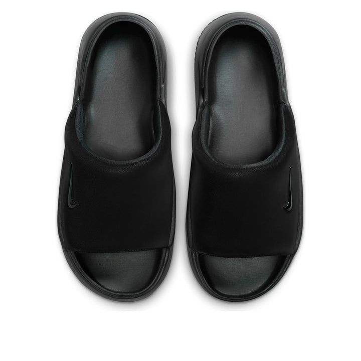 NIKE CALM ELEVATION SLIDE TRIPLE BLACK WOMENS