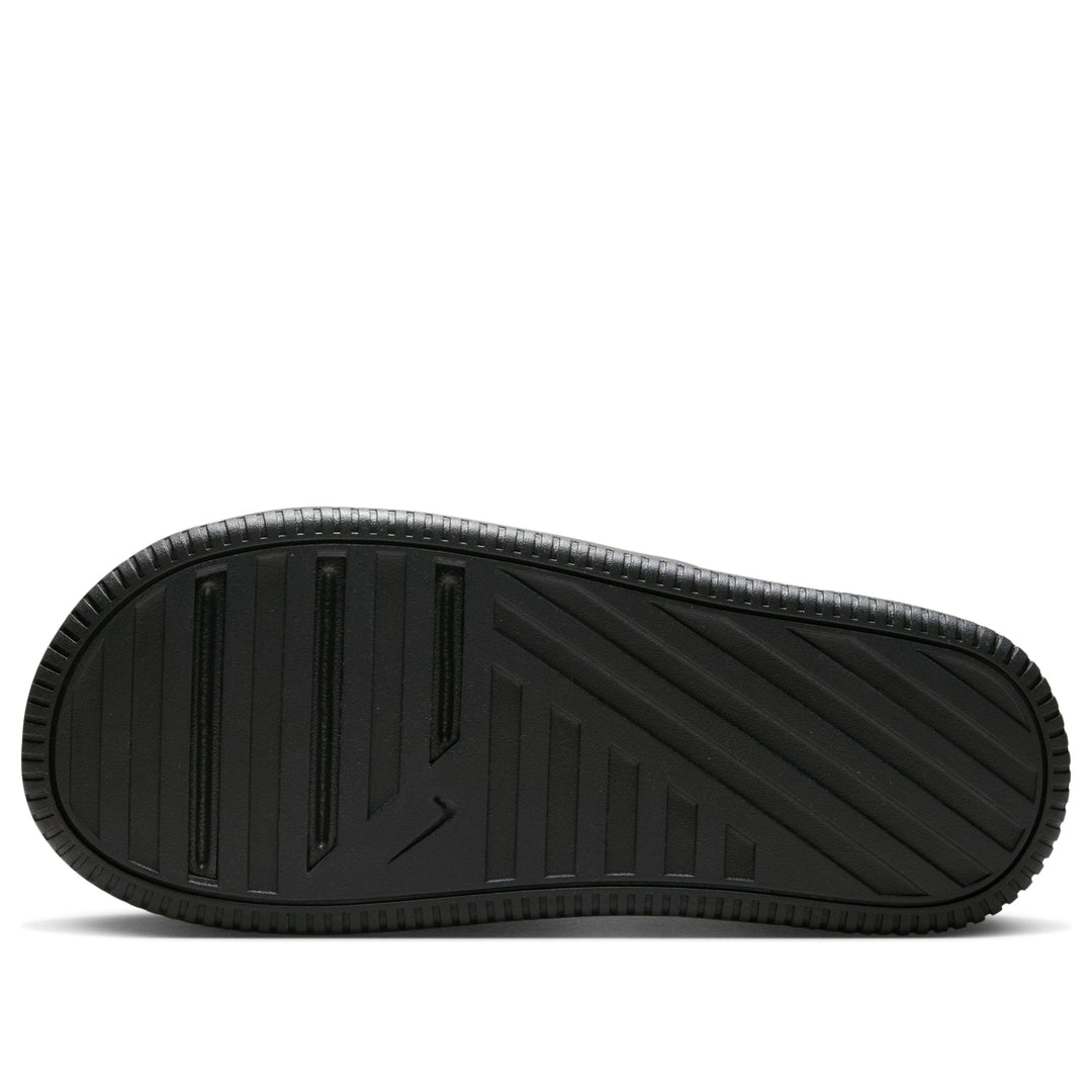 NIKE CALM ELEVATION SLIDE TRIPLE BLACK WOMENS