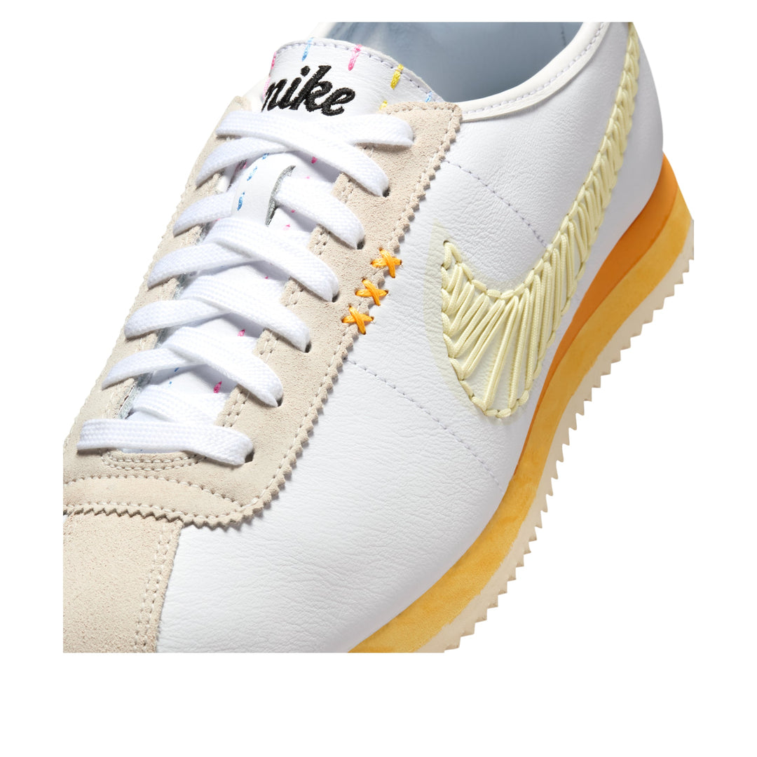 NIKE CORTEZ LEATHER WHITE COCONUT MILK WOMENS