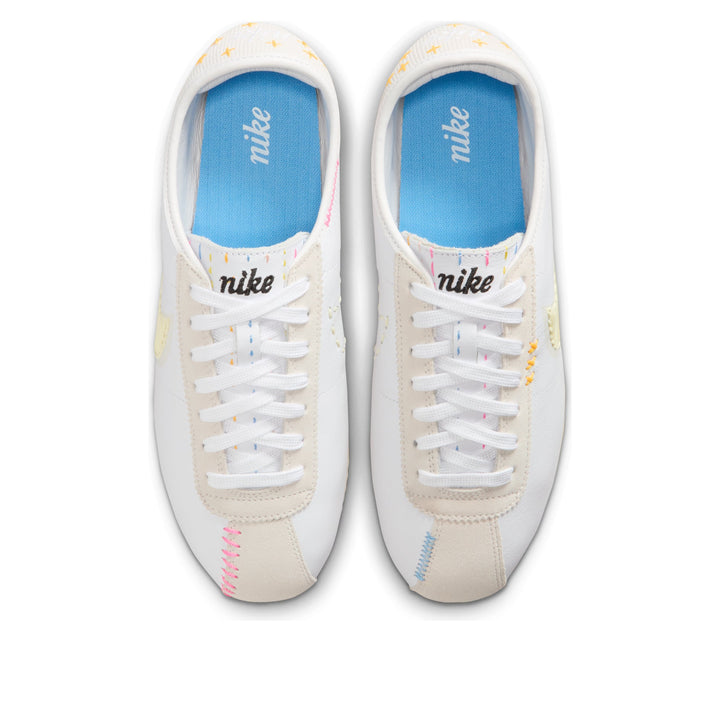 NIKE CORTEZ LEATHER WHITE COCONUT MILK WOMENS