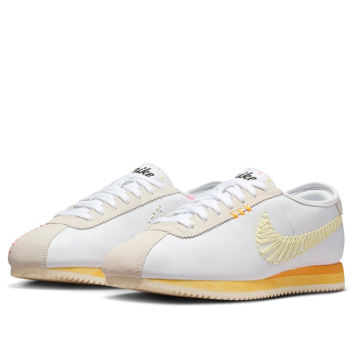 NIKE CORTEZ LEATHER WHITE COCONUT MILK WOMENS