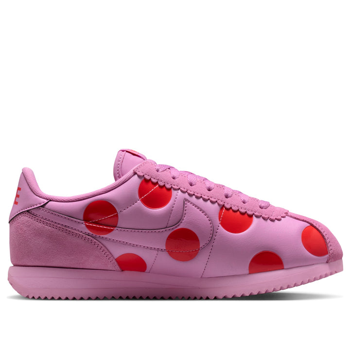 NIKE CORTEZ POLKA DOTS LIGHT MAGENTA BRIGHT CRIMSON WOMENS