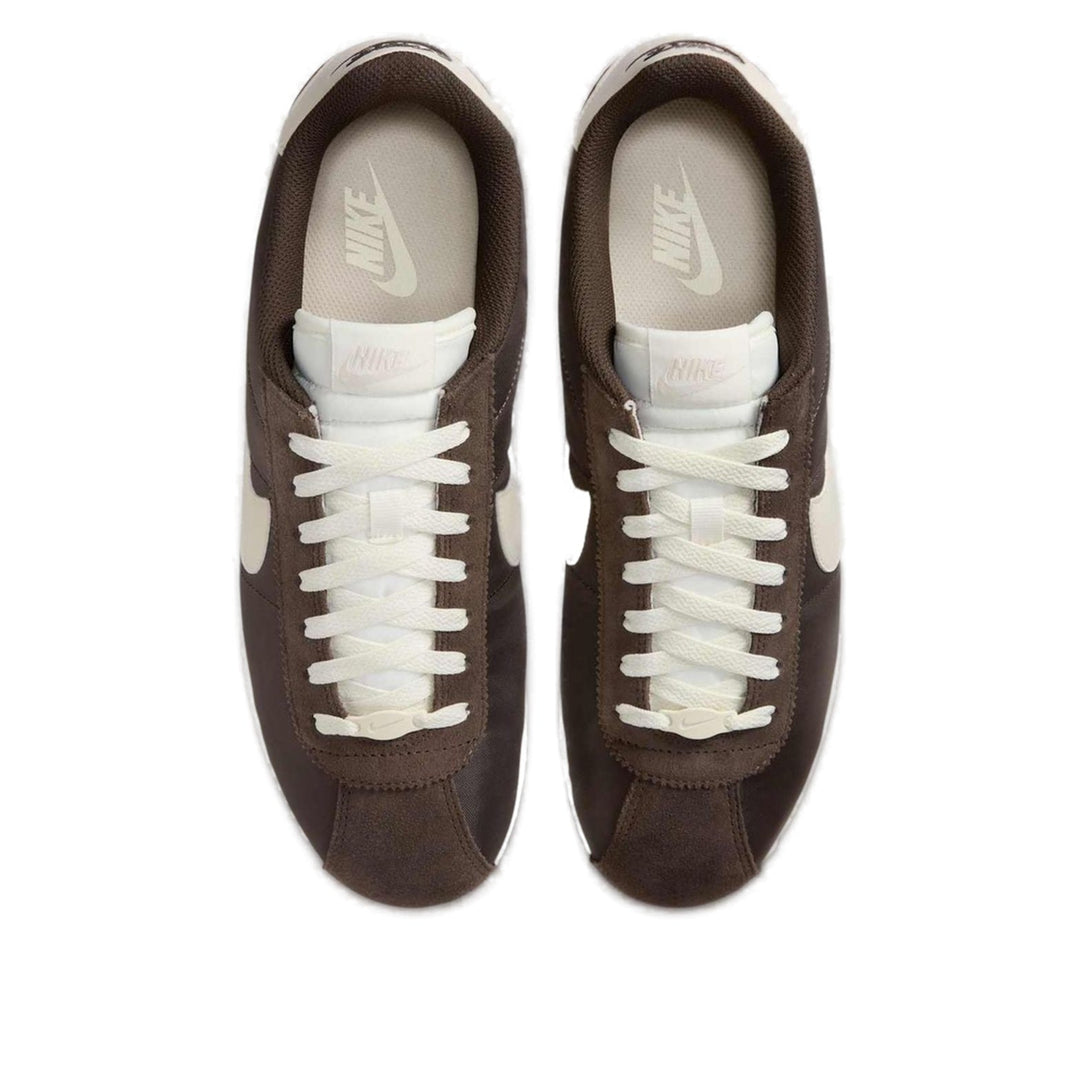 NIKE CORTEZ TEXTILE BAROQUE BROWN SAIL LIGHT OREWOOD BROWN