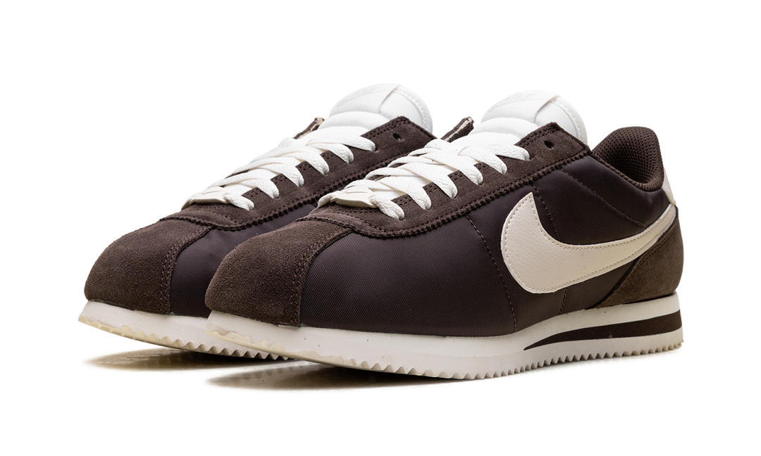 NIKE CORTEZ TEXTILE BAROQUE BROWN SAIL LIGHT OREWOOD BROWN