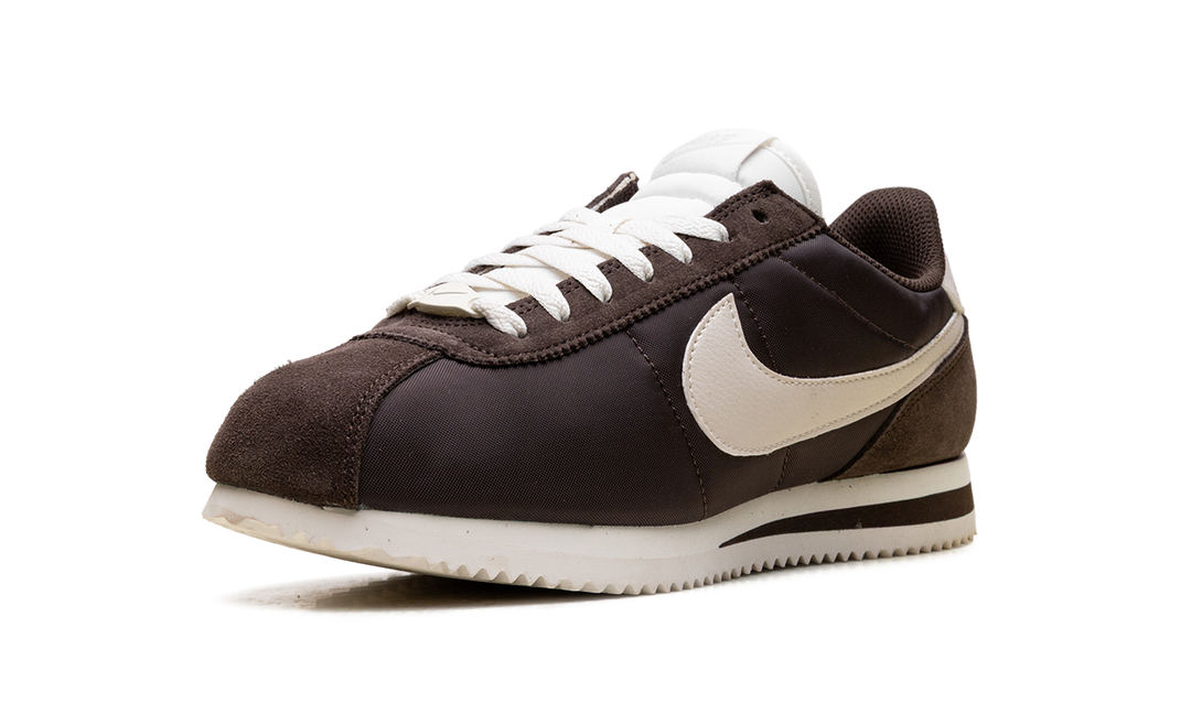 NIKE CORTEZ TEXTILE BAROQUE BROWN SAIL LIGHT OREWOOD BROWN