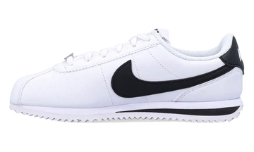 NIKE CORTEZ WHITE BLACK (2024) (GS) — Stock