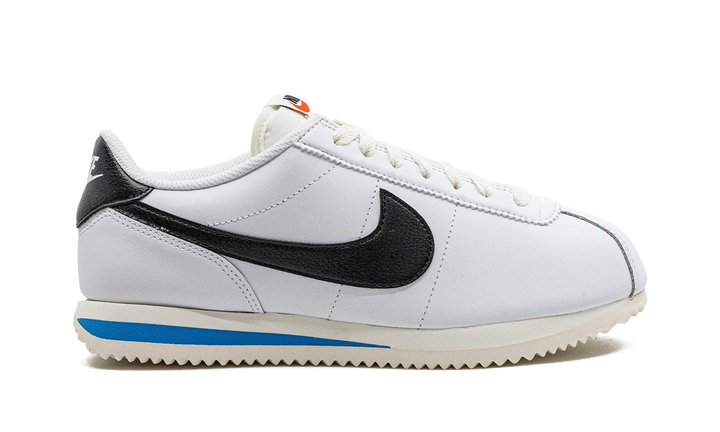 NIKE CORTEZ WHITE BLACK LIGHT PHOTO BLUE (WOMEN&