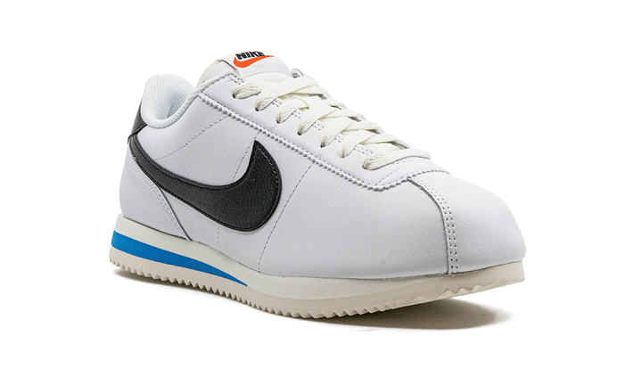 NIKE CORTEZ WHITE BLACK LIGHT PHOTO BLUE (WOMEN&