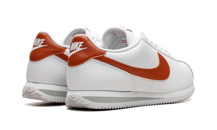 NIKE CORTEZ WHITE CAMPFIRE ORANGE
