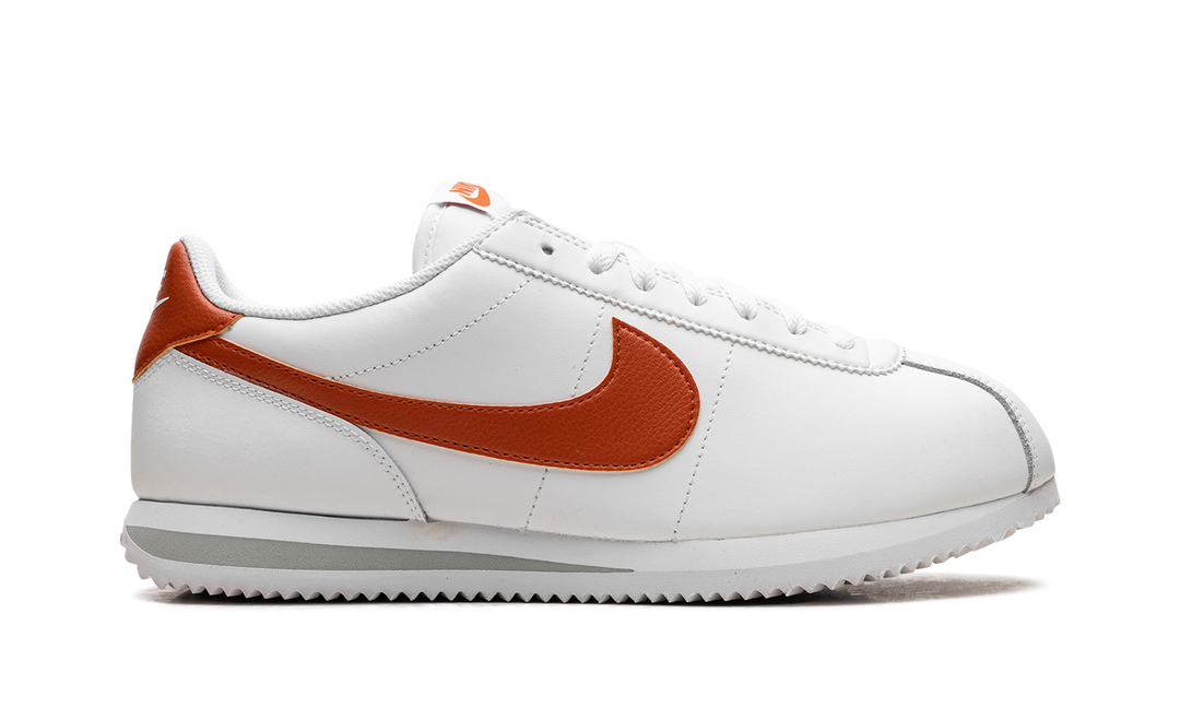 NIKE CORTEZ WHITE CAMPFIRE ORANGE