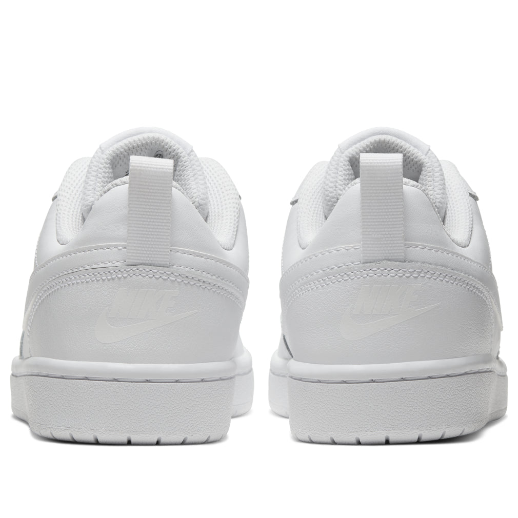 NIKE COURT BOROUGH 2 WHITE (GS)