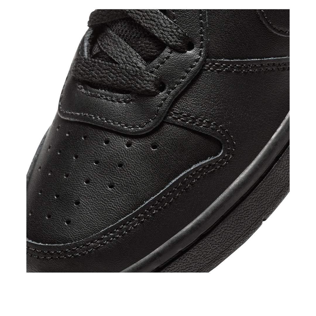 NIKE COURT BOROUGH LOW 2 BLACK (GS)