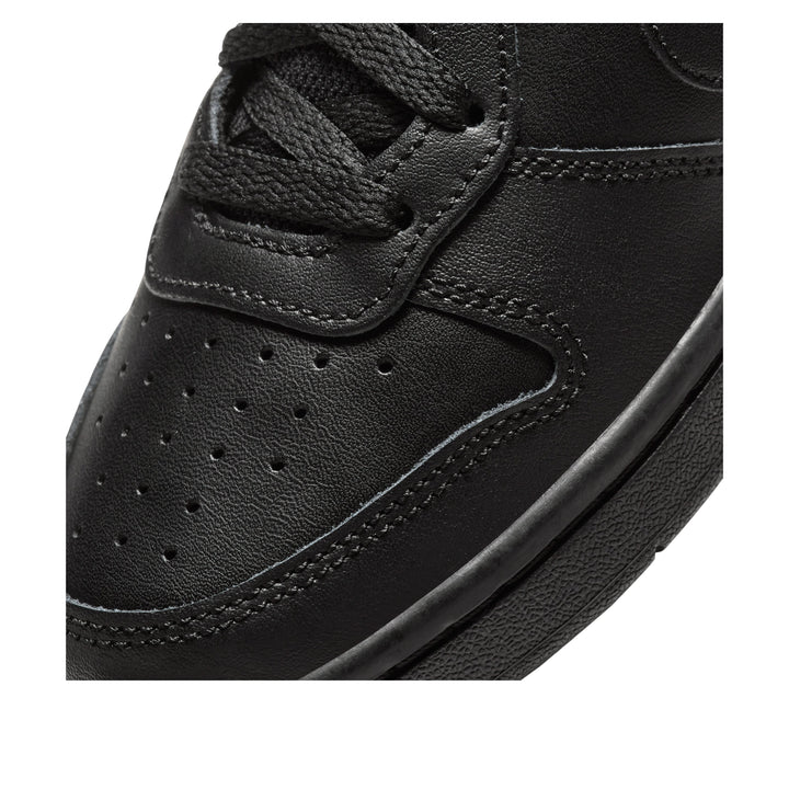 NIKE COURT BOROUGH LOW 2 BLACK (GS)