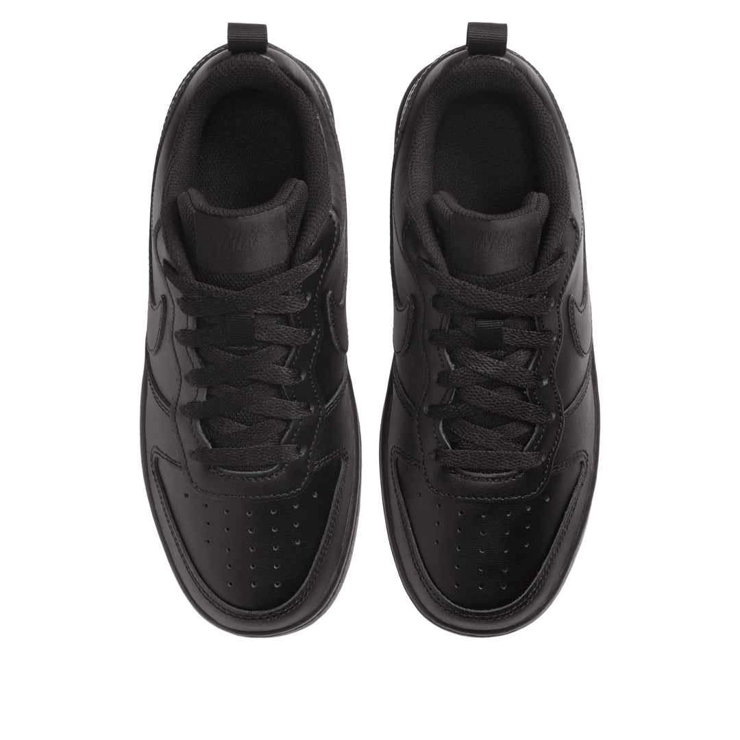 NIKE COURT BOROUGH LOW 2 BLACK (GS)