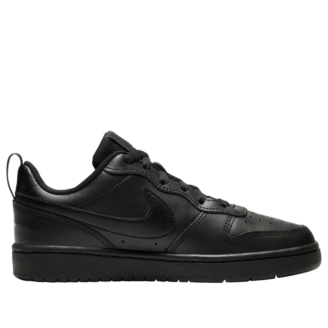 NIKE COURT BOROUGH LOW 2 BLACK (GS)