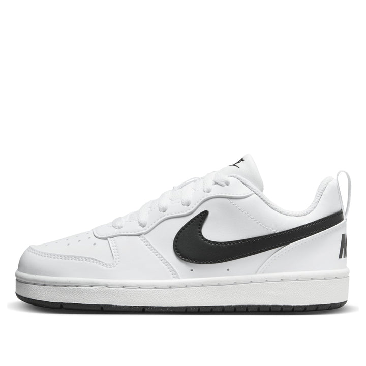 NIKE COURT BOROUGH LOW RECRAFT WHITE BLACK (GS)