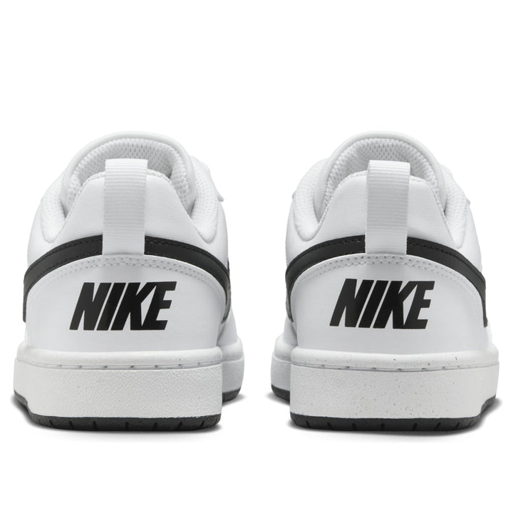 NIKE COURT BOROUGH LOW RECRAFT WHITE BLACK (GS)