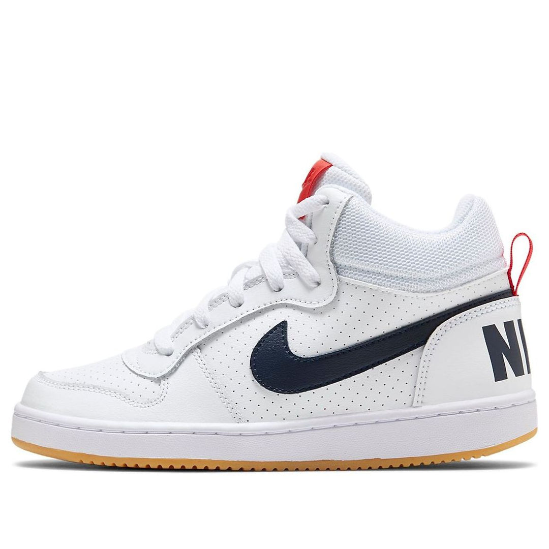 NIKE COURT BOROUGH MID WHITE OBSIDIAN GS