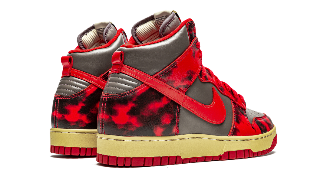 NIKE DUNK HIGH 1985 ACID WASH RED