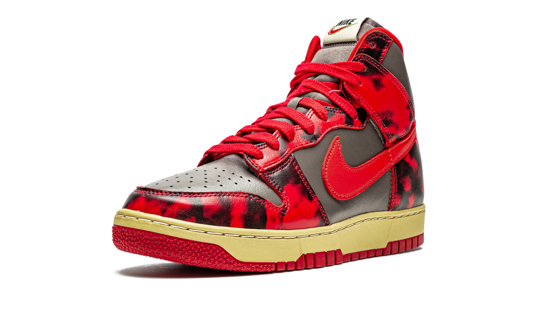 NIKE DUNK HIGH 1985 ACID WASH RED