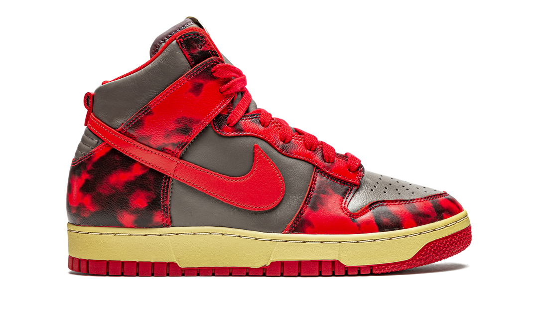 NIKE DUNK HIGH 1985 ACID WASH RED