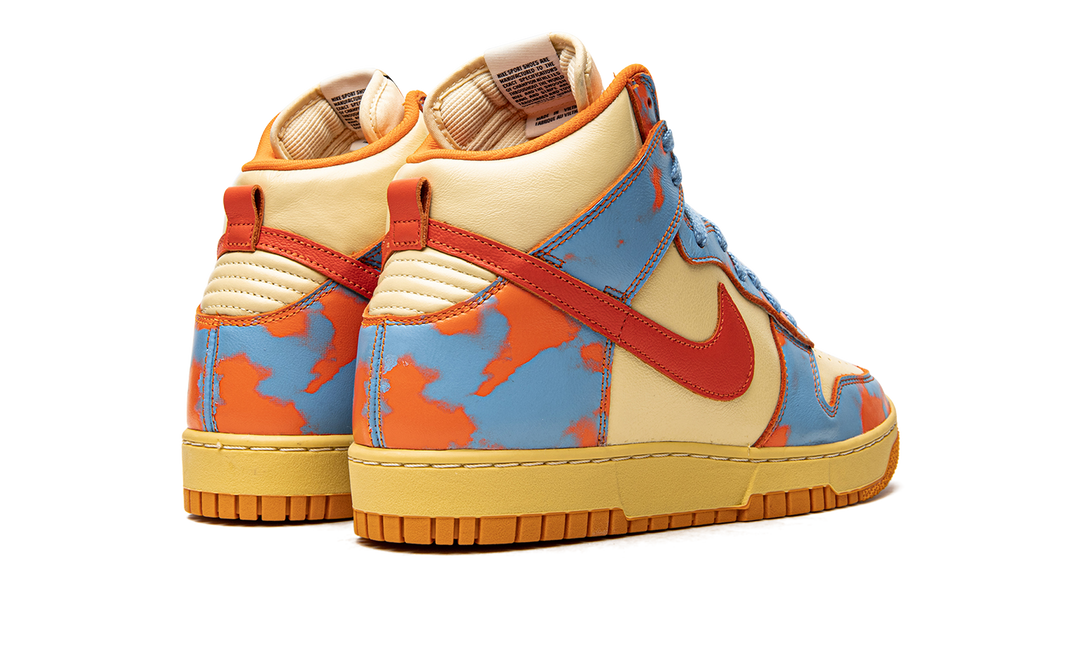 NIKE DUNK HIGH 1985 SP ORANGE ACID WASH