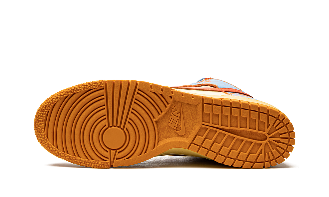 NIKE DUNK HIGH 1985 SP ORANGE ACID WASH