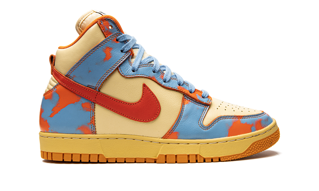 NIKE DUNK HIGH 1985 SP ORANGE ACID WASH