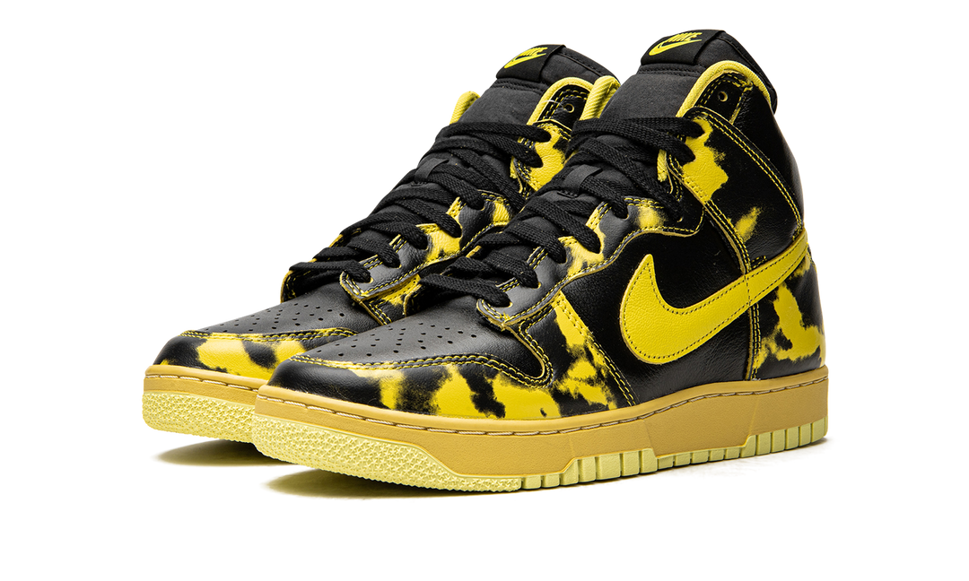NIKE DUNK HIGH 1985 YELLOW ACID WASH
