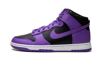 NIKE DUNK HIGH BLACK PURPLE WHITE — Stock