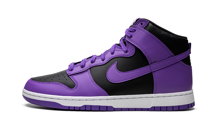 NIKE DUNK HIGH BLACK PURPLE WHITE