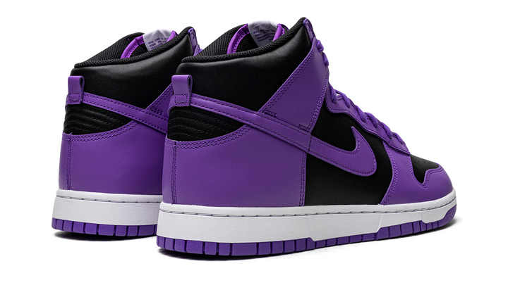 NIKE DUNK HIGH BLACK PURPLE WHITE