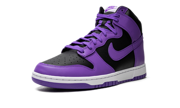NIKE DUNK HIGH BLACK PURPLE WHITE — Stock