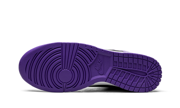 NIKE DUNK HIGH BLACK PURPLE WHITE — Stock