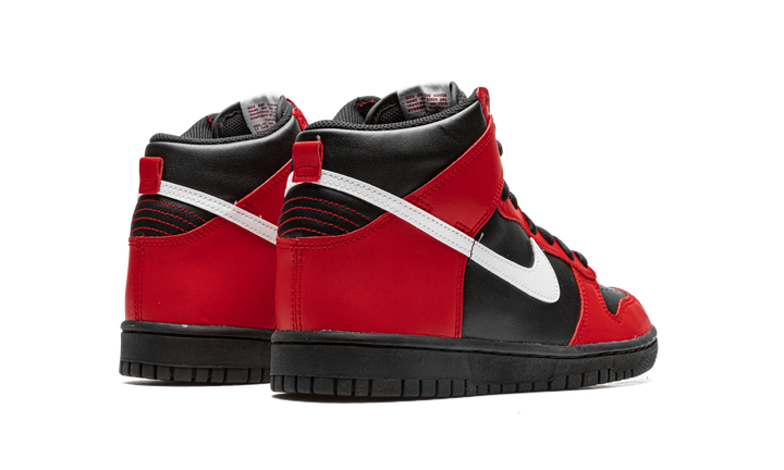 NIKE DUNK HIGH BLACK RED GS