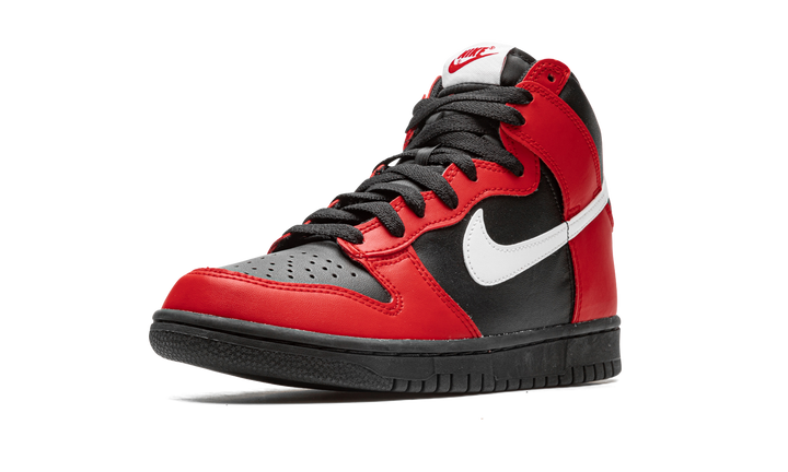 NIKE DUNK HIGH BLACK RED GS